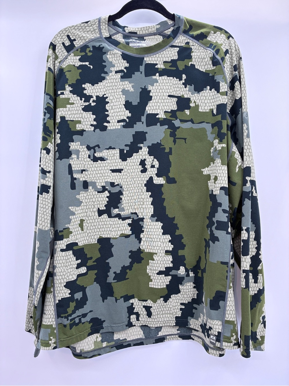 KUIU Peloton 130 Verde 2.0 Men’s Long Sleeve Base Layer Hunting Camo Shirt 3XL